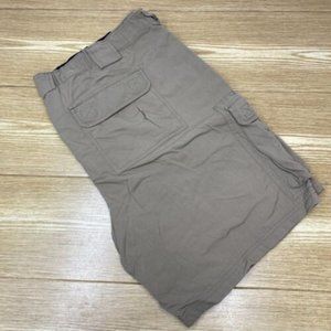 Duluth Trading Cargo Shorts Mens 2XL Belted Work Wear Outdoor Hiking Bottoms